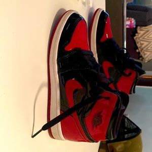 Jordan 1 bred patent leather family